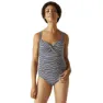 Navy / white soccer stripe