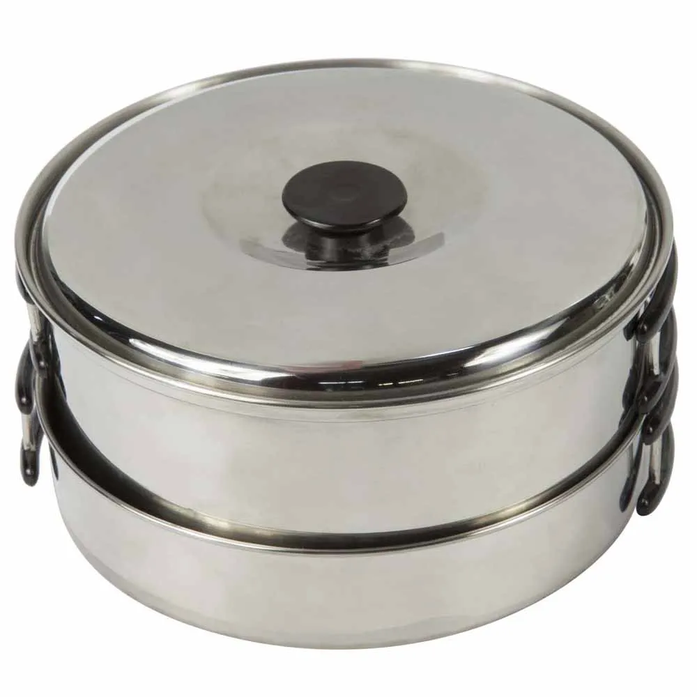 Regatta Stahl Kompaktes Kochset, Silver, One Size Regatta Stahl Kompaktes Kochset, Silver, One Size