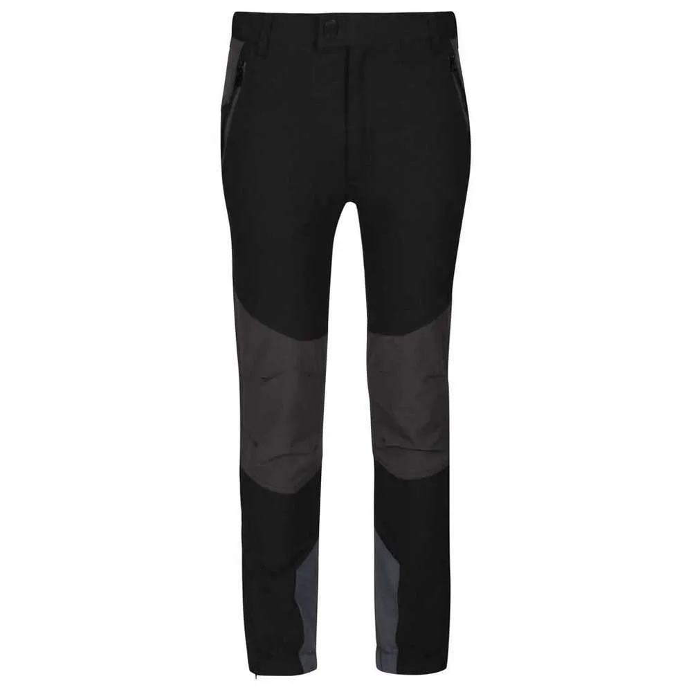 Regatta Tech Mountain Hosen, Black / ash, 5-6Y Regatta Tech Mountain Hosen, Black / ash, 5-6Y