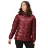 Burgundy / seal grey