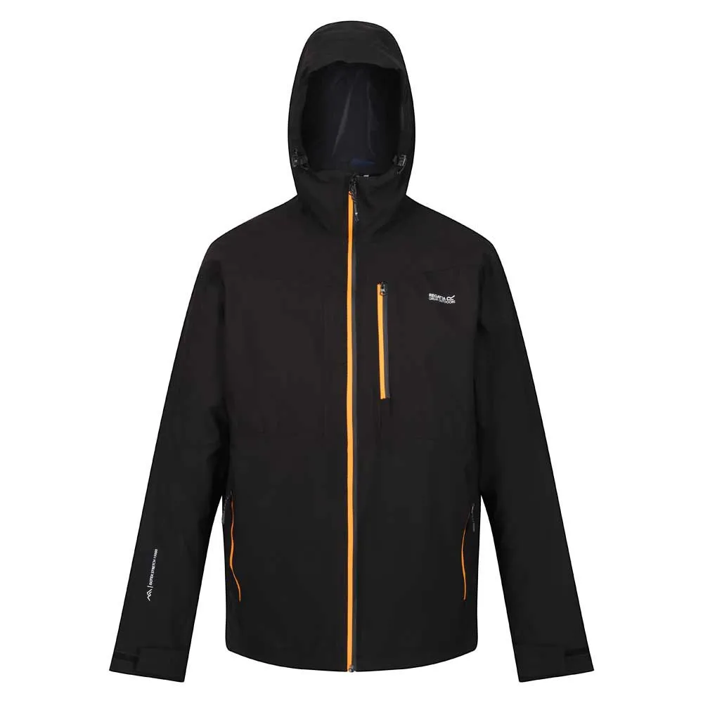 Regatta Wentwood Viii Jacke Refurbished, Black / orange pepper
