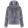 Rehall Fluffy-r Fleece Mit Durchgehendem Reißverschluss