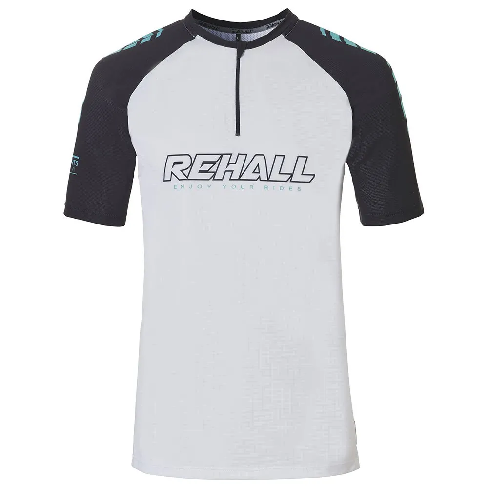 Rehall Jerry-r Kurzarm Enduro Trikot, White Rehall Jerry-r Kurzarm Enduro Trikot, White