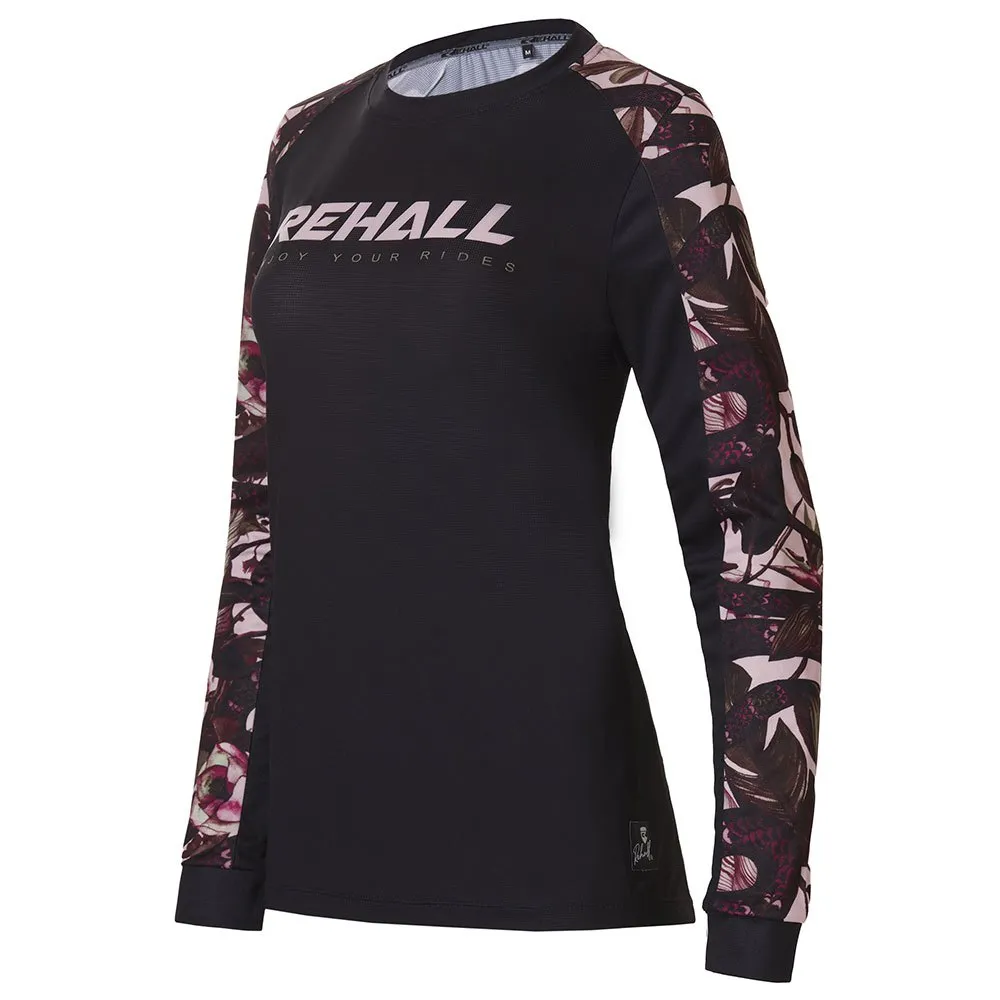 Rehall Laury-r Langarm Enduro Trikot, Burgundy Rehall Laury-r Langarm Enduro Trikot, Burgundy