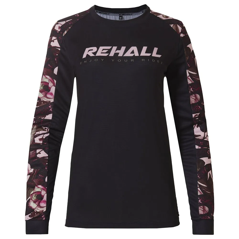 Rehall Laury-r Langarm Enduro Trikot, Burgundy Rehall Laury-r Langarm Enduro Trikot, Burgundy