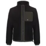 Rehall Ritchall-r Fleece Mit Durchgehendem Reißverschluss, Black