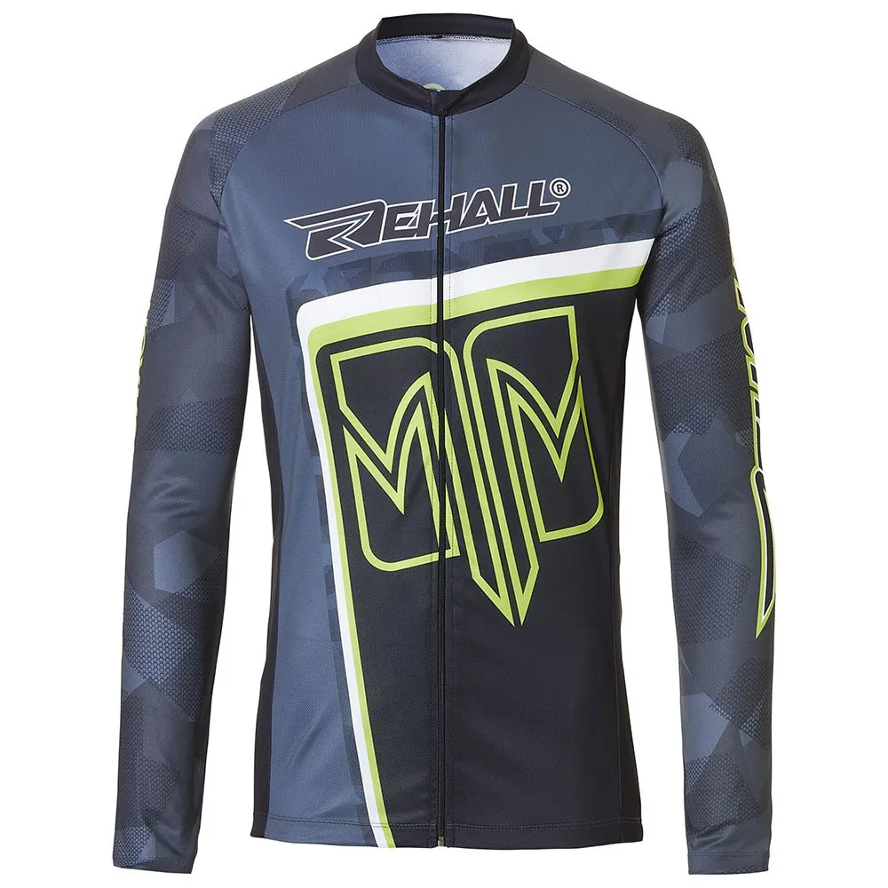 Rehall Robert-r Langarm-trikot, Steel square camo Rehall Robert-r Langarm-trikot, Steel square camo