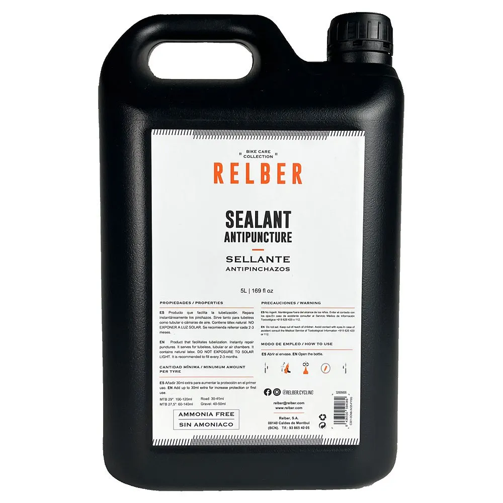 Relber Puncture Tubeless Dichtmittel 5l, White, One Size Relber Puncture Tubeless Dichtmittel 5l, White, One Size