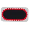 Rema Tip Top F2 Oval 50x25 Mm Flickzeug 100 Einheiten, Black, One Size