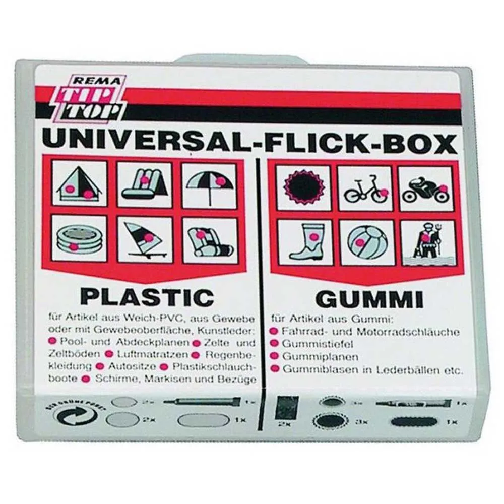 Rema Tip Top Universal Flick Flickzeug, Black, One Size Rema Tip Top Universal Flick Flickzeug, Black, One Size