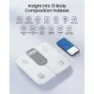 Renpho Elis 1c Waage, White, One Size