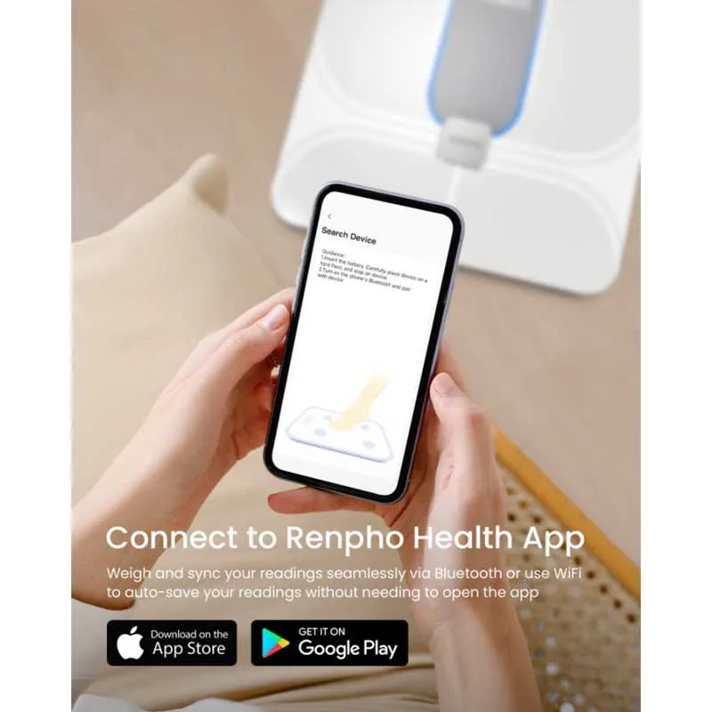 Renpho Elis Aspire C Waage, White, One Size Renpho Elis Aspire C Waage, White, One Size