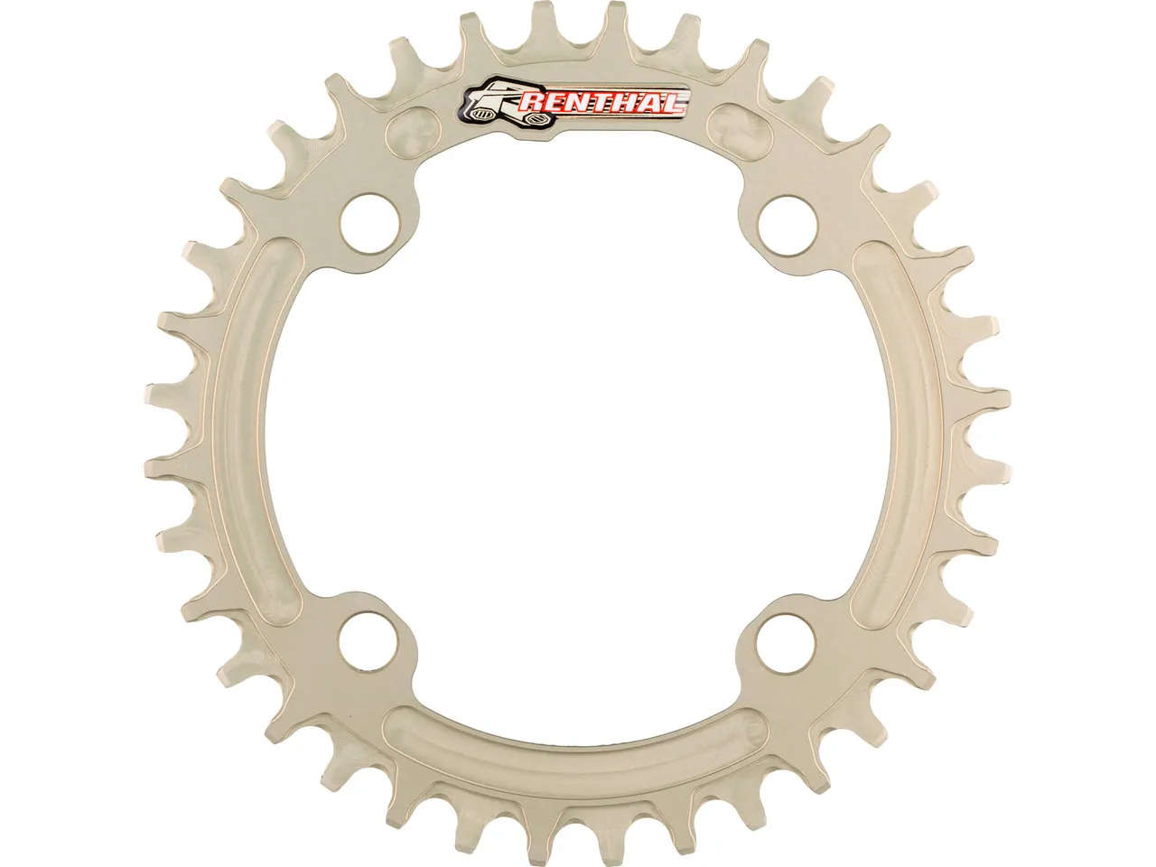 Renthal 1XR Kettenblatt, 4-Arm, 104 mm Lochkreis Renthal 1XR Kettenblatt, 4-Arm, 104 mm Lochkreis