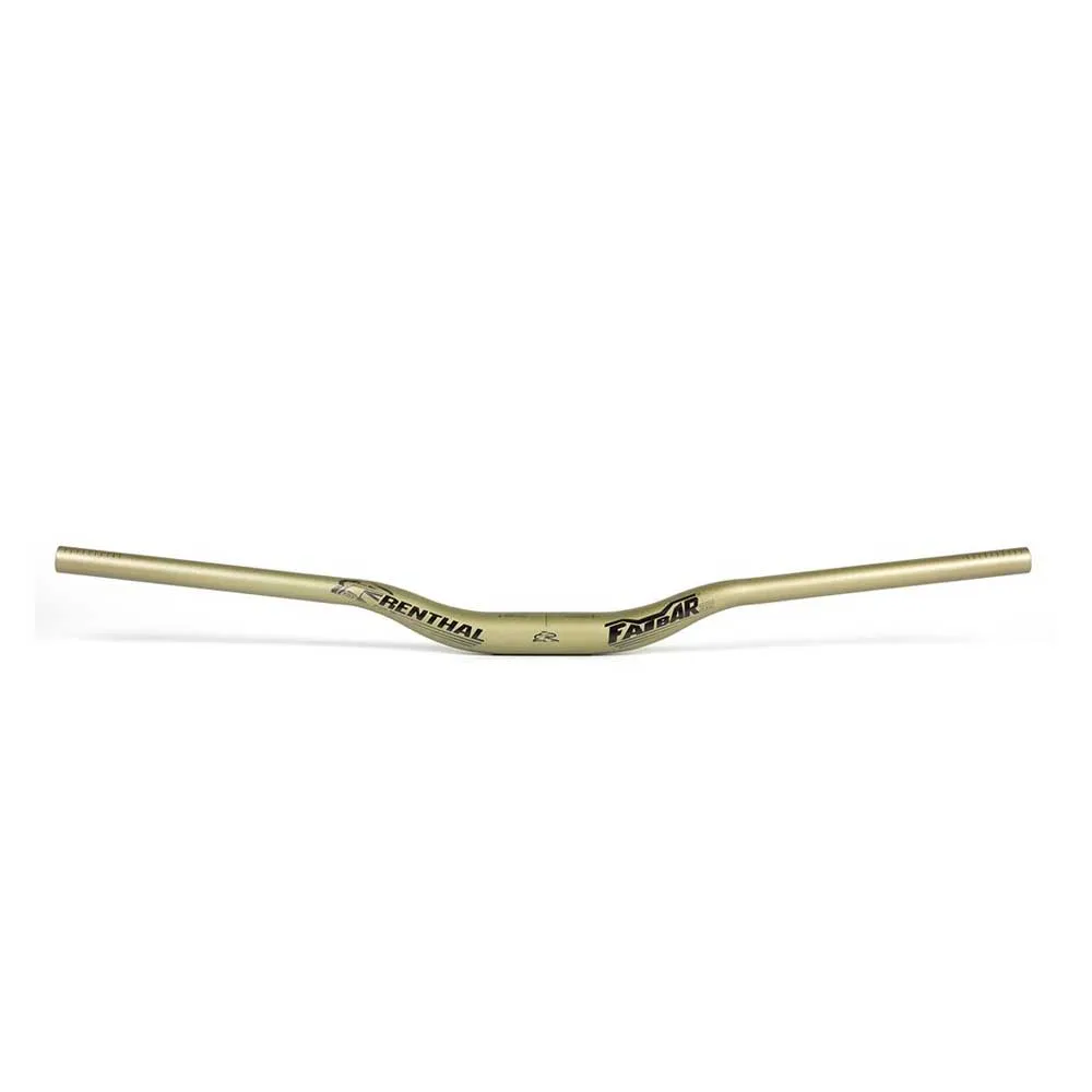 Renthal Fatbar 35 V3 30mm Rise Lenker, Gold, 35mm, 800mm Renthal Fatbar 35 V3 30mm Rise Lenker, Gold, 35mm, 800mm
