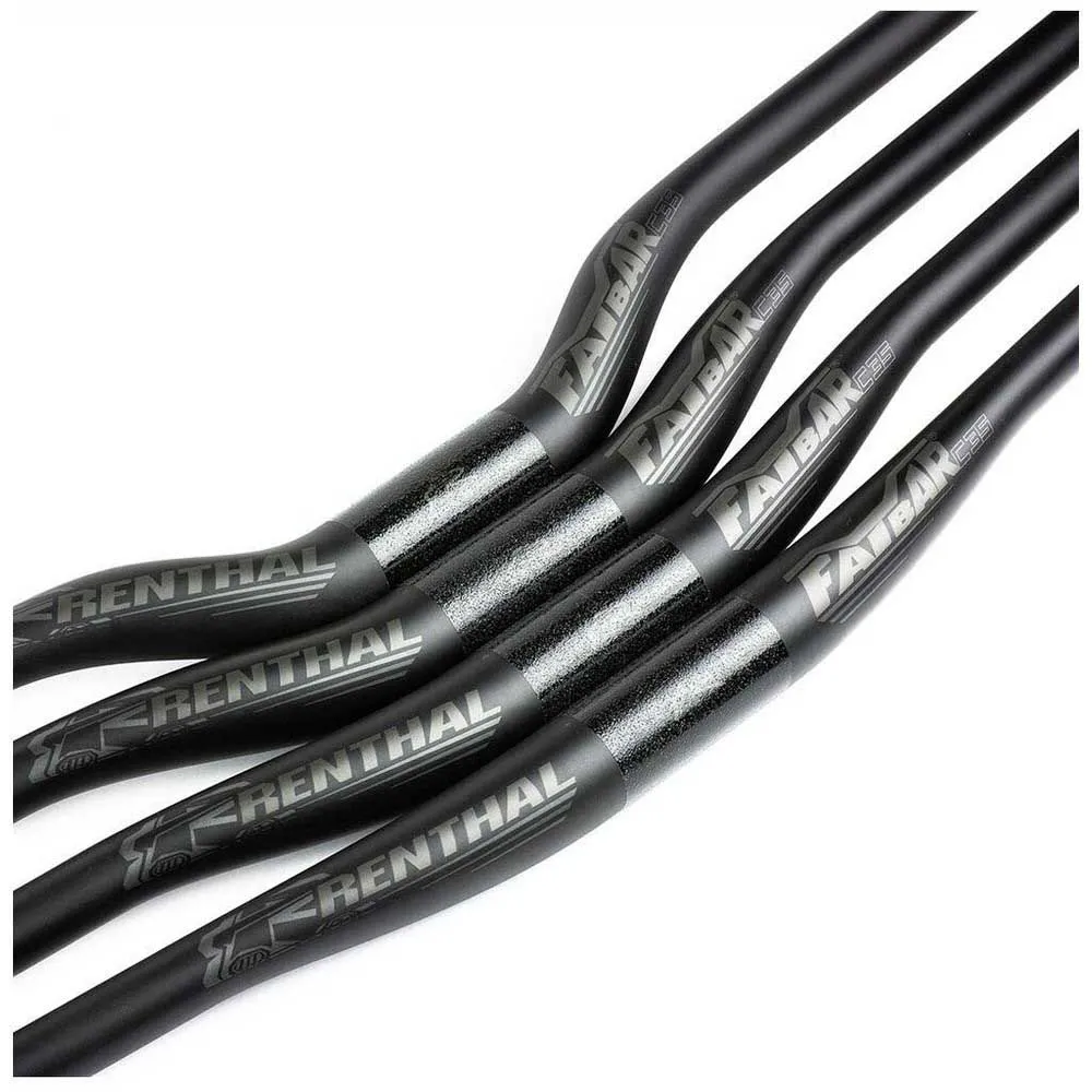 Renthal Fatbar Carbon 35 V3 30mm Rise Lenker, Black, 35mm, 800mm