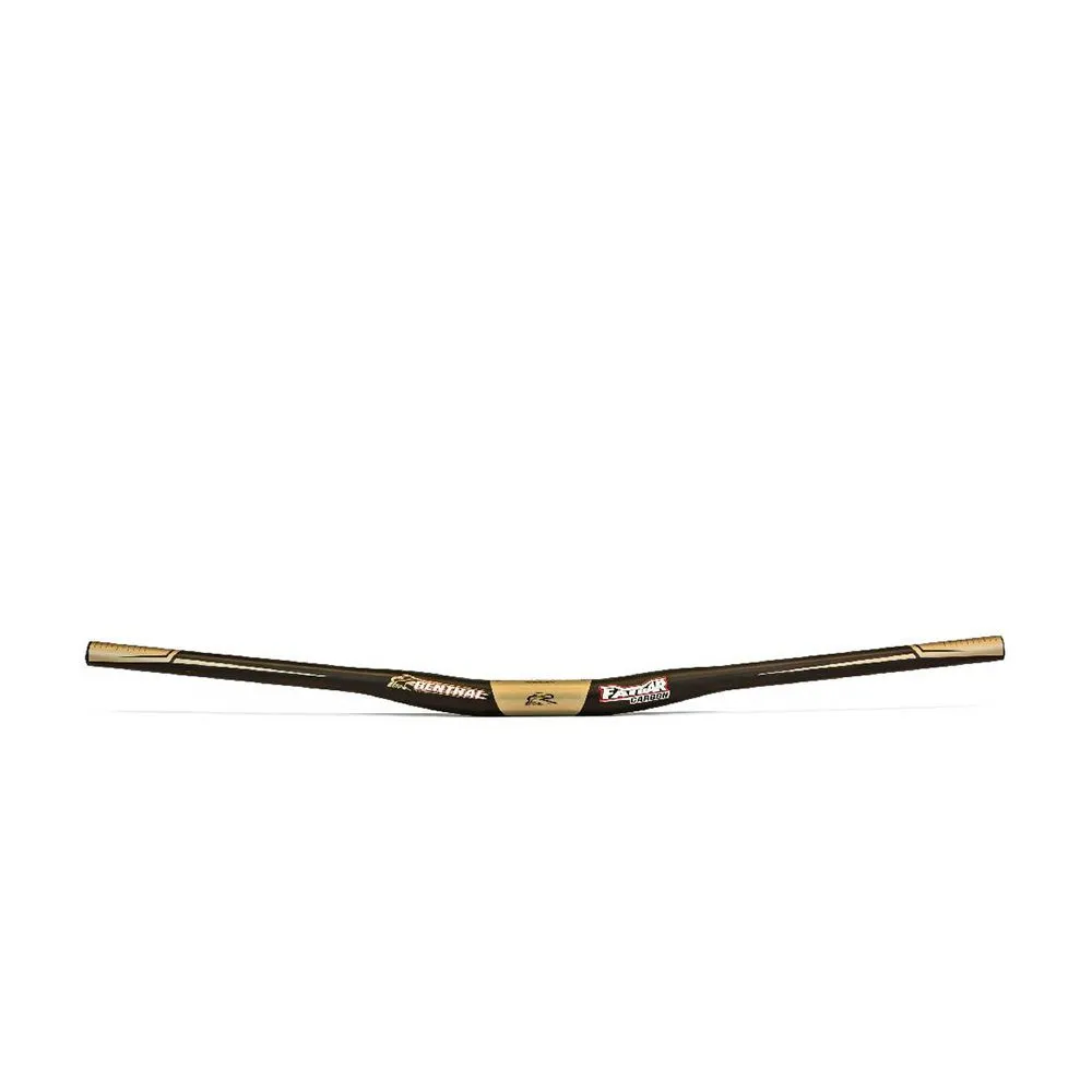 Renthal Fatbar Carbon V2 10 Mm Lenker, Black / gold, 31.8mm, 800mm Renthal Fatbar Carbon V2 10 Mm Lenker, Black / gold, 31.8mm, 800mm