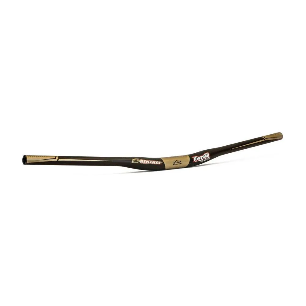 Renthal Fatbar Carbon V2 10 Mm Lenker, Black / gold, 31.8mm, 800mm Renthal Fatbar Carbon V2 10 Mm Lenker, Black / gold, 31.8mm, 800mm