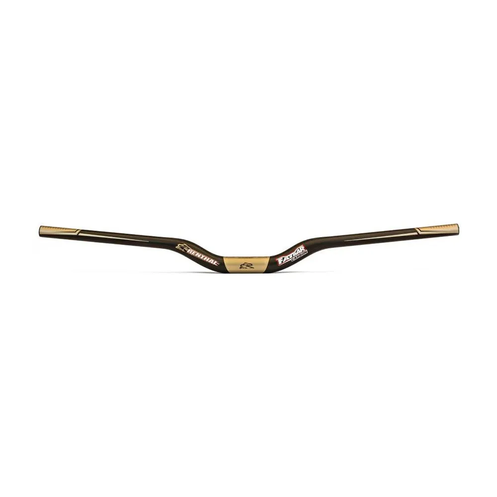 Renthal Fatbar Carbon V2 40 Mm Lenker, Black / gold, 31.8mm, 800mm Renthal Fatbar Carbon V2 40 Mm Lenker, Black / gold, 31.8mm, 800mm