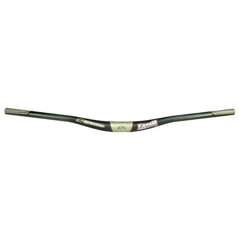 Renthal Fatbar Lite Carbon Rise 10 Mm Lenker, Black / aluminium gold, 35mm, 760mm Renthal Fatbar Lite Carbon Rise 10 Mm Lenker, Black / aluminium gold, 35mm, 760mm