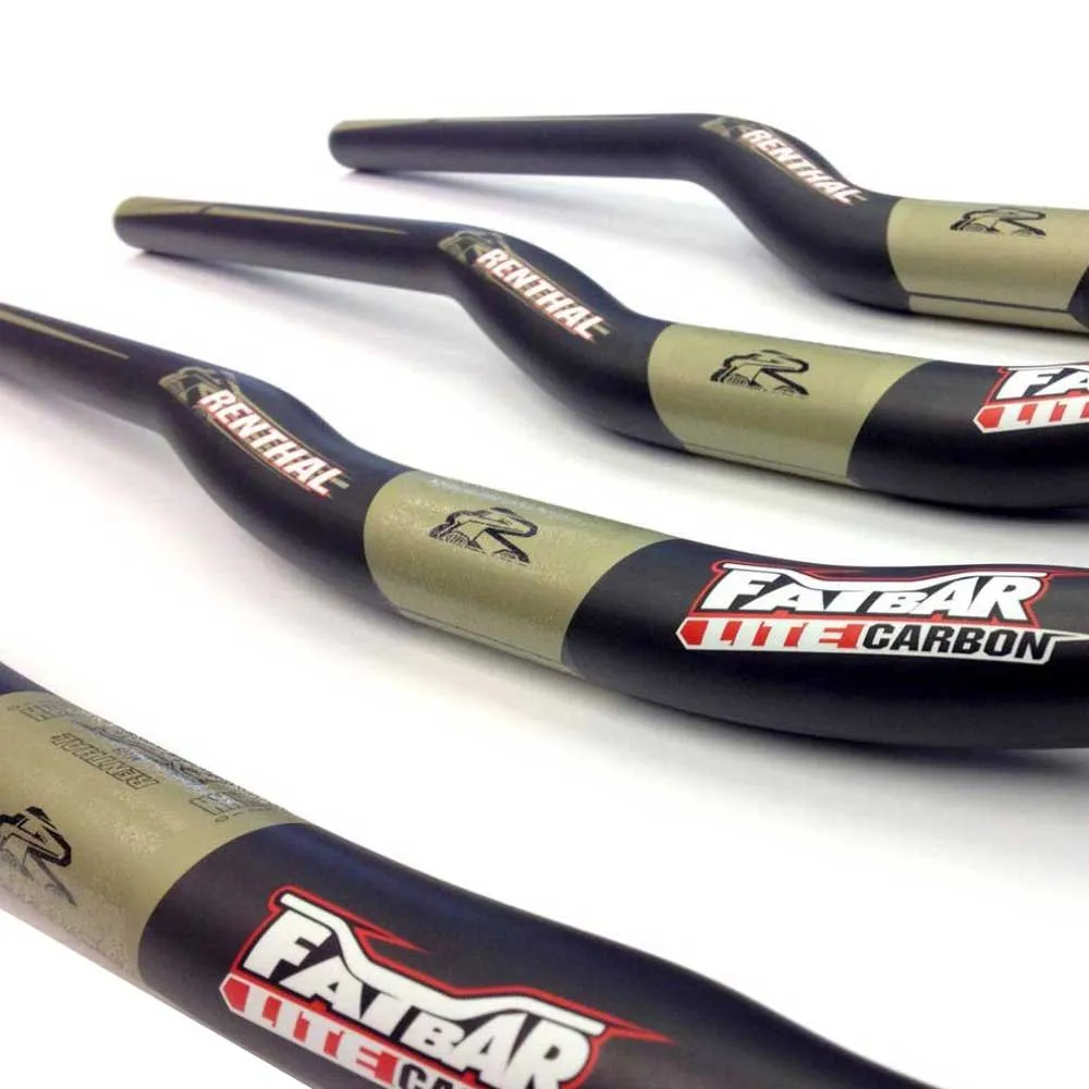 Renthal Fatbar Lite V2 Carbon Rise 30 Mm Lenker, Black, 31.8mm, 760mm Renthal Fatbar Lite V2 Carbon Rise 30 Mm Lenker, Black, 31.8mm, 760mm