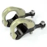 Black / aluminium gold
