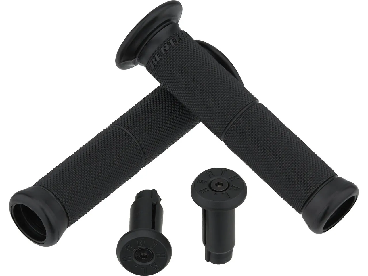 Renthal Push-On Ultra Tacky Lenkergriffe, Schwarz, 135mm Renthal Push-On Ultra Tacky Lenkergriffe, Schwarz, 135mm