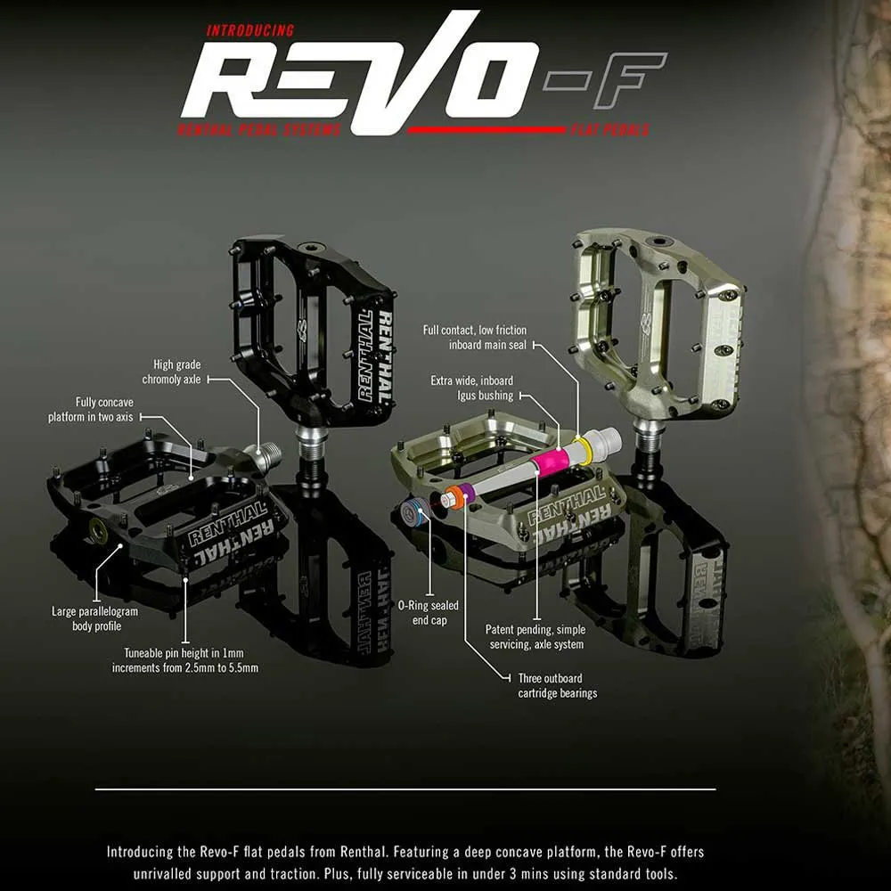 Renthal Revo-F Plattformpedale Renthal Revo-F Plattformpedale