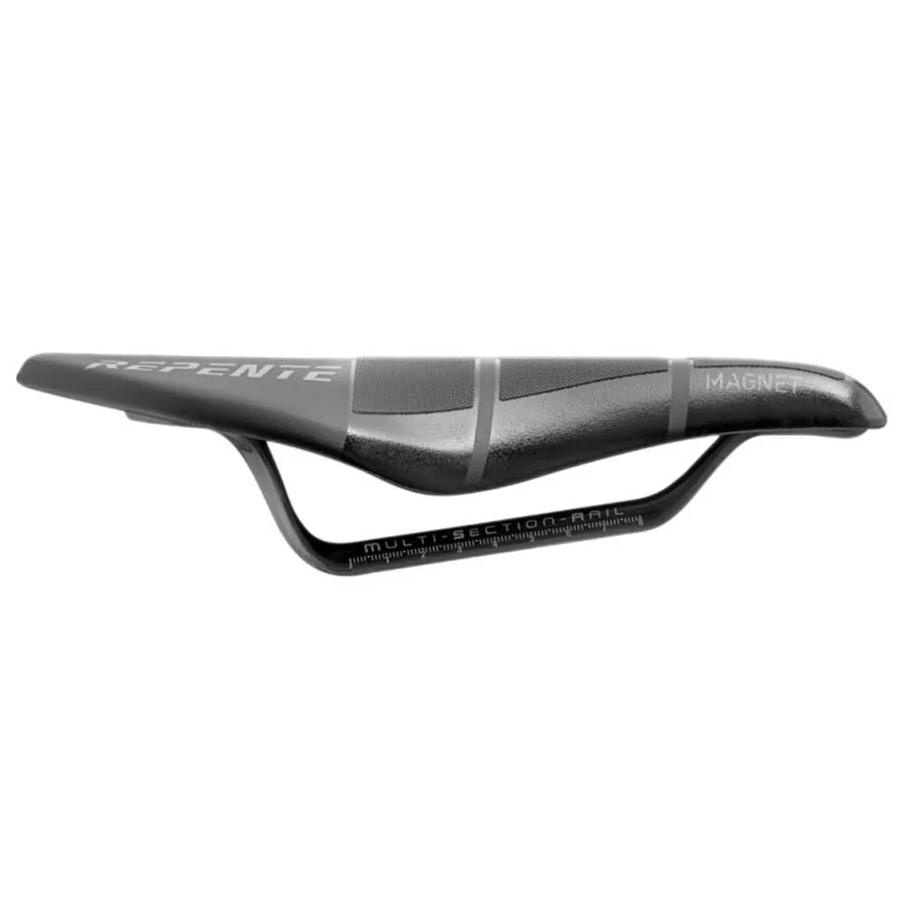 REPENTE Magnet Sattel, Black / silver, 140mm REPENTE Magnet Sattel, Black / silver, 140mm