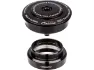 Reset Racing Components Flatstack A9 Steuersatz, Schwarz, ZS44/28.6 - EC44/40