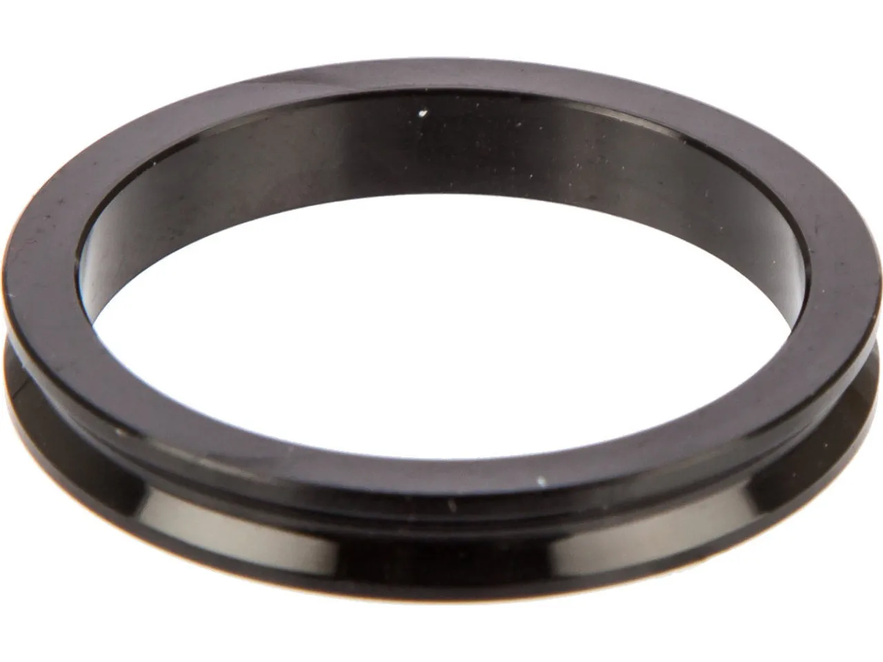 Reset Racing Components Spacer 1 1/8", Schwarz, 5mm Reset Racing Components Spacer 1 1/8", Schwarz, 5mm