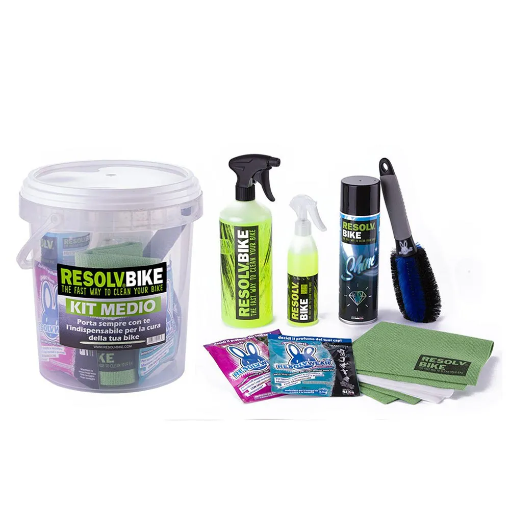 ResolvBike Starter Medium Reinigungsset, Multicolor, One Size ResolvBike Starter Medium Reinigungsset, Multicolor, One Size
