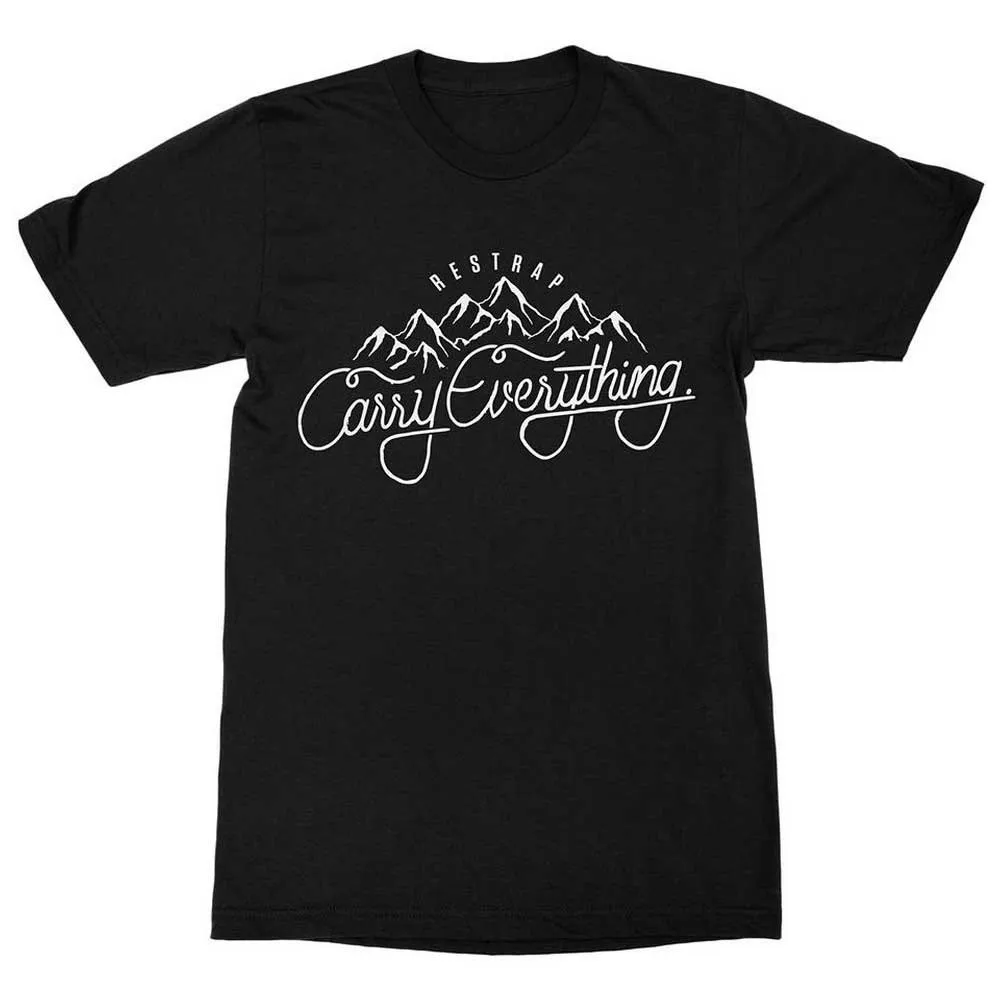 Restrap Carry Everything Kurzarm-t-shirt, Black, S Restrap Carry Everything Kurzarm-t-shirt, Black, S