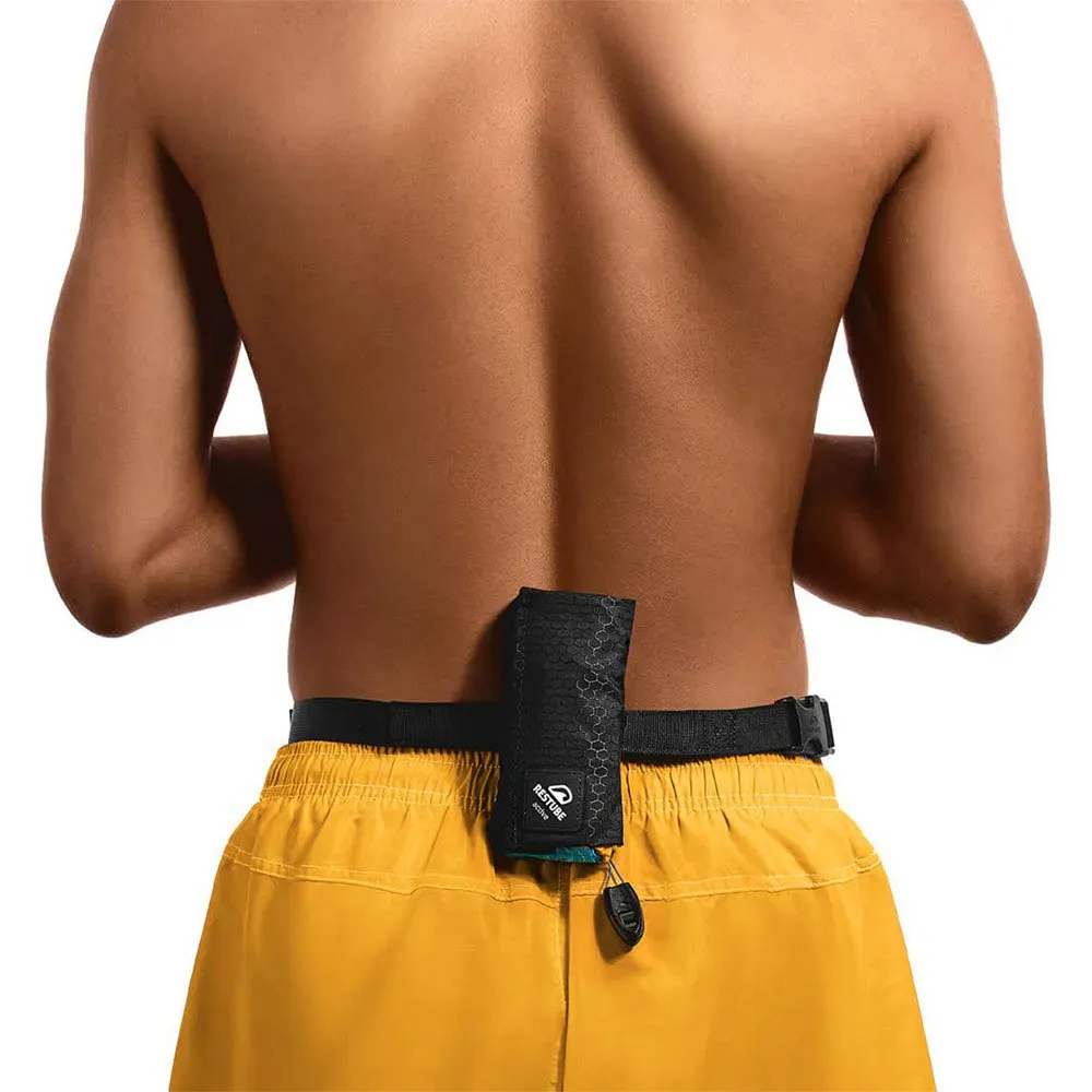 Restube Active Schwimmhilfegürtel unisex, Black / icemint, One Size