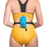 Restube Active Schwimmhilfegürtel unisex, Black / icemint, One Size