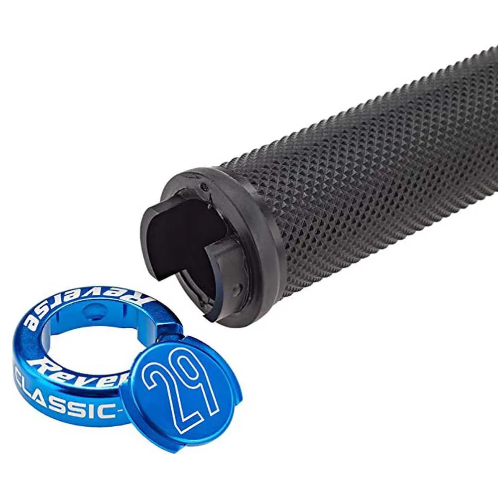 Reverse Components Classic Lock-on Ø29 Mm Griffe, Black / blue, 130mm