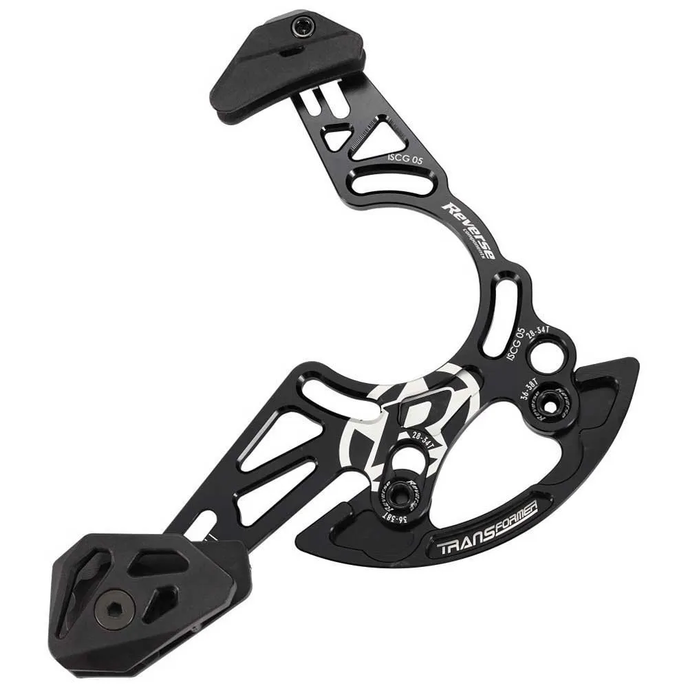 Reverse Components Downhill Iscg 05 Kettenführung, Black / white, One Size Reverse Components Downhill Iscg 05 Kettenführung, Black / white, One Size