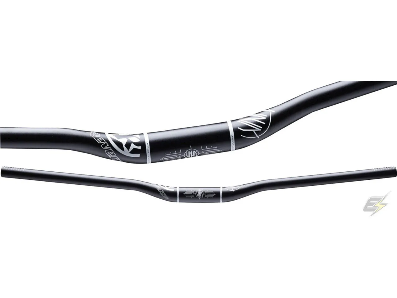 Reverse Components Nico Vink Signature 31.8 18 mm Lenker, Black / white, 31.8mm, 810mm