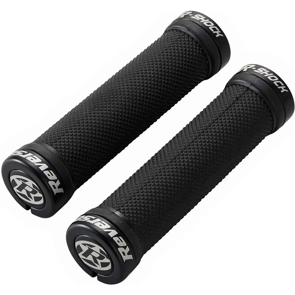 Reverse Components R-shock Lock-on Griffe, Black / black, 31 x 130mm