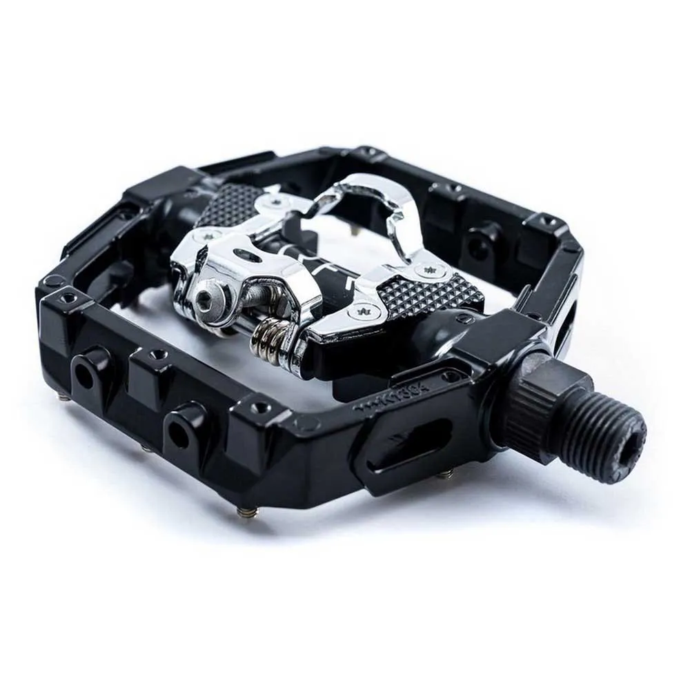 RFR Flat & Click Pedale, Black / silver, One Size RFR Flat & Click Pedale, Black / silver, One Size
