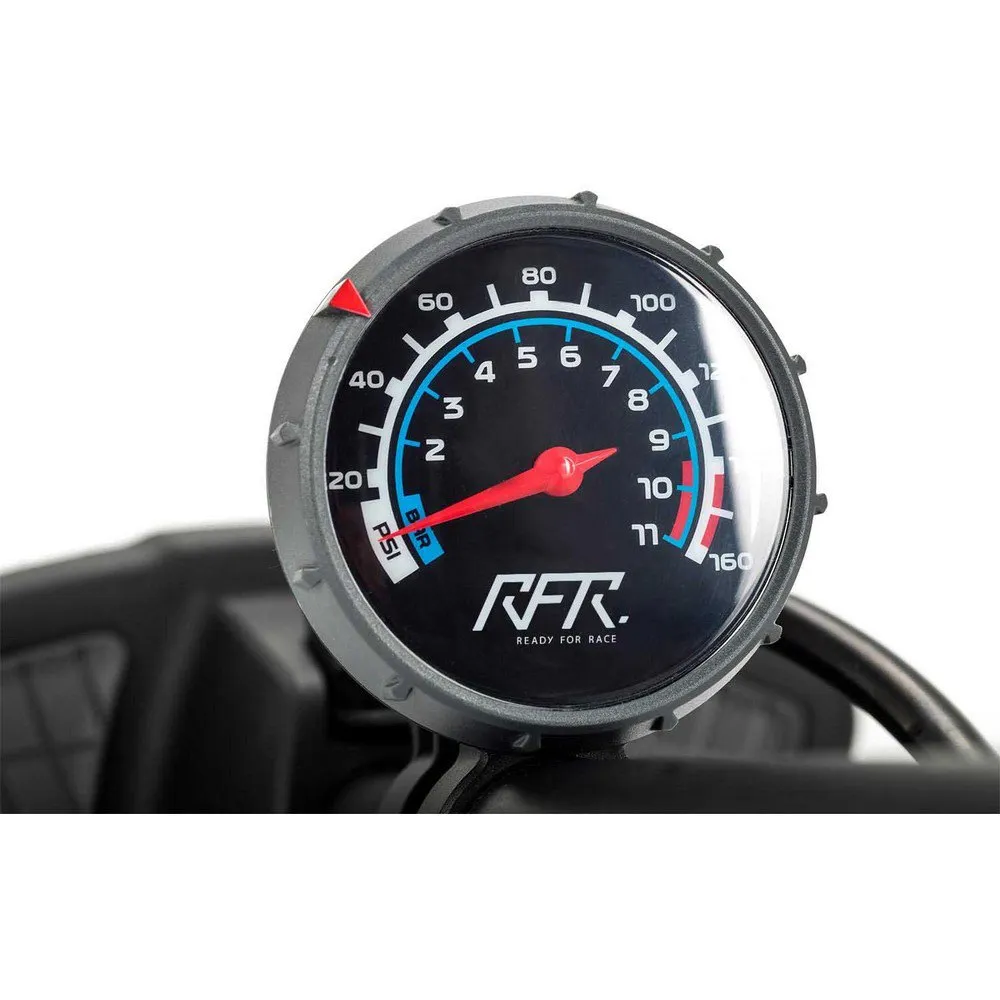 RFR Hqp Standpumpe, Black / glossy black, 160psi RFR Hqp Standpumpe, Black / glossy black, 160psi