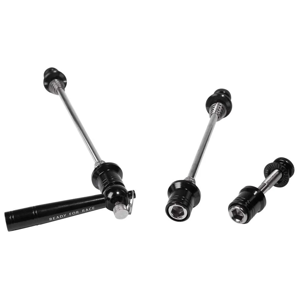 RFR Schnellspannsatz Mit Diebstahlschutz, Black, One Size RFR Schnellspannsatz Mit Diebstahlschutz, Black, One Size