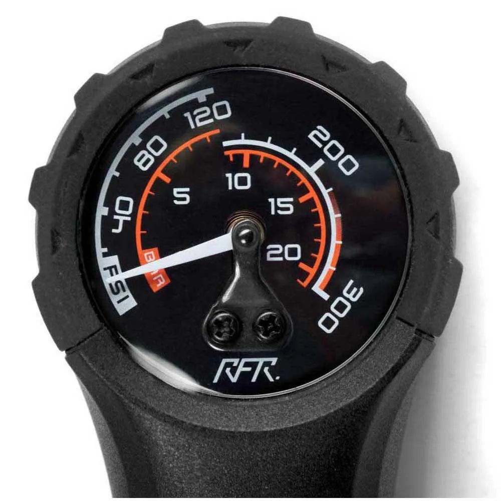 RFR Shock&tire Mini-pumpe, Black, 300psi RFR Shock&tire Mini-pumpe, Black, 300psi