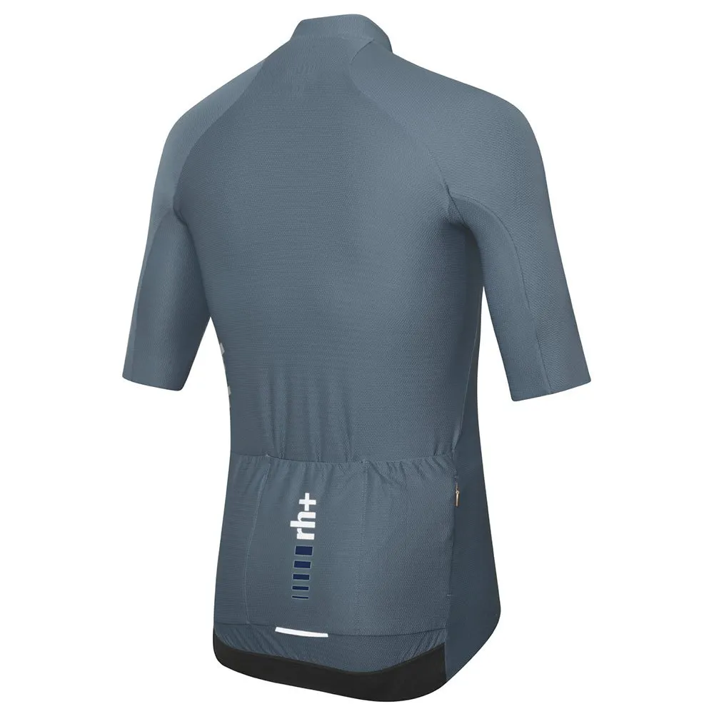 rh+ Aero Kurzarm-radtrikot, Ardesia / absolute blue rh+ Aero Kurzarm-radtrikot, Ardesia / absolute blue