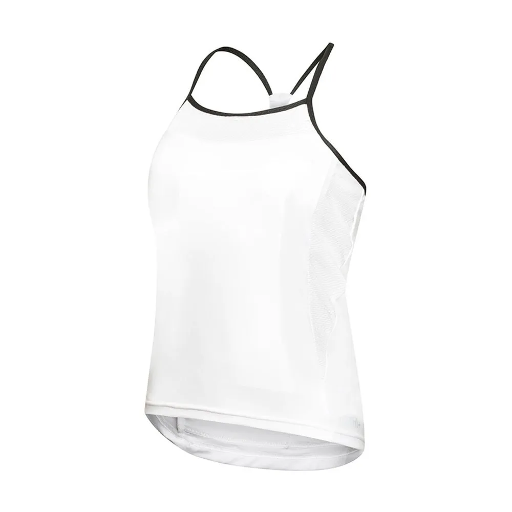 rh+ Brezza Spaghetto ärmelloses T-shirt, White / black, XL rh+ Brezza Spaghetto ärmelloses T-shirt, White / black, XL