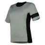rh+ E-bike ärmelloses T-shirt, Light grey melange / black, L
