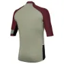 rh+ E-bike Kurzarm-radtrikot, Cabernet melange / army, L