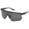 Matt military green metal / black
