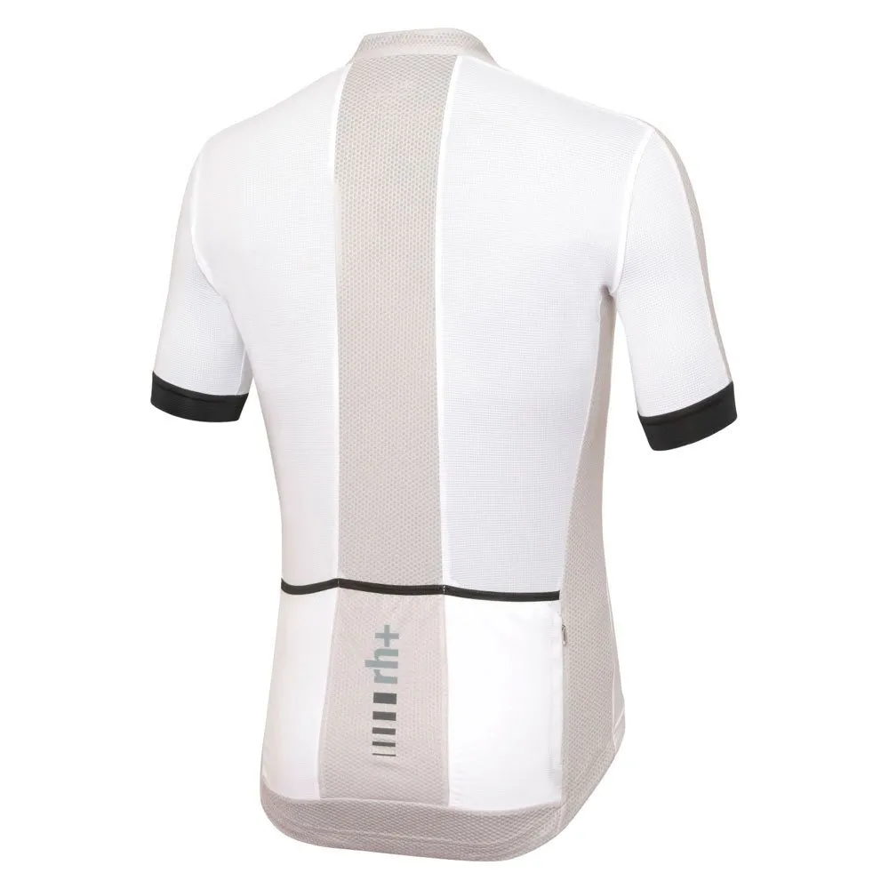 rh+ New Primo Kurzarm-radtrikot, White / inuit white / black, XXL