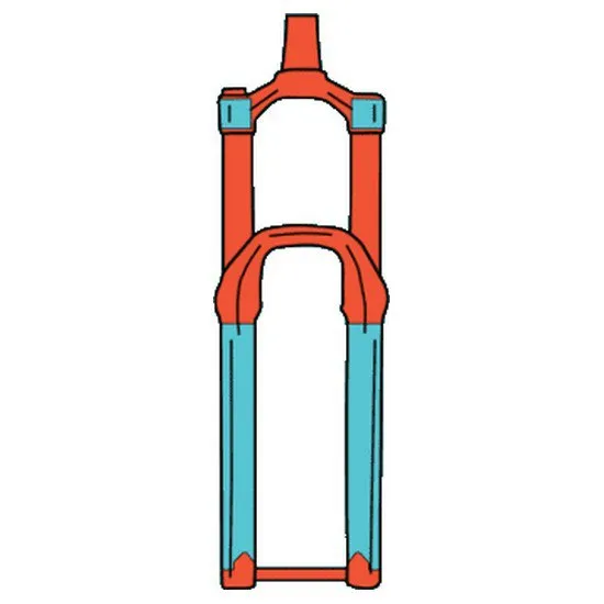 RIDE WRAP Mtb Fork Rahmenschutzaufkleber RIDE WRAP Mtb Fork Rahmenschutzaufkleber