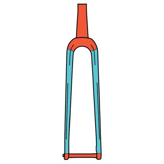 RIDE WRAP Road & Gravel Fork Rahmenschutzaufkleber RIDE WRAP Road & Gravel Fork Rahmenschutzaufkleber